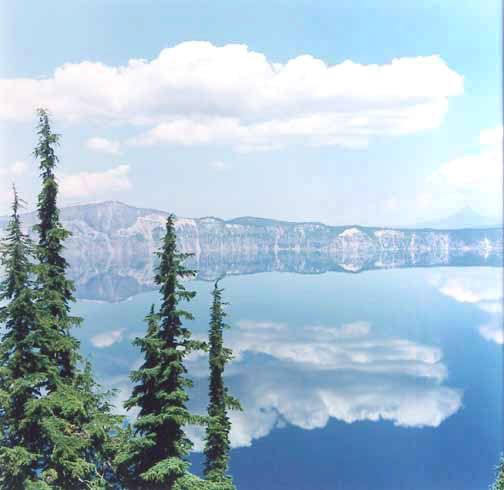 Crater Lake Reflection